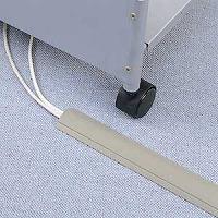 サンワサプライ CA-R90GY グレー ケーブルカバー 幅90mm