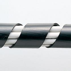 サンワサプライ CA-SP20BK ブラック ケーブルタイ スパイラル 2m
