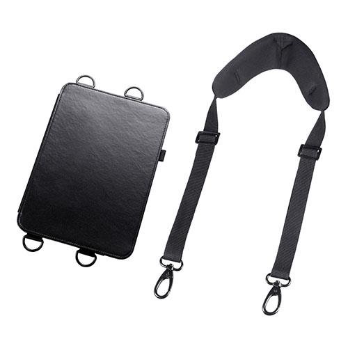 サンワサプライ PDA-IPAD1712BK2 iPad Pro 11インチ M4/2024 用スタンド･ベルト付きケース