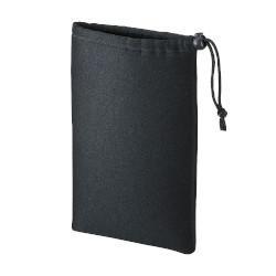 サンワサプライ IN-C2K ブラック マルチクッションケース 巾着タイプ