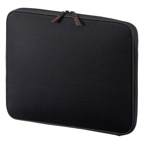 サンワサプライ IN-SG14BK ブラック 低反発3Dメッシュケース 14.1インチ対応