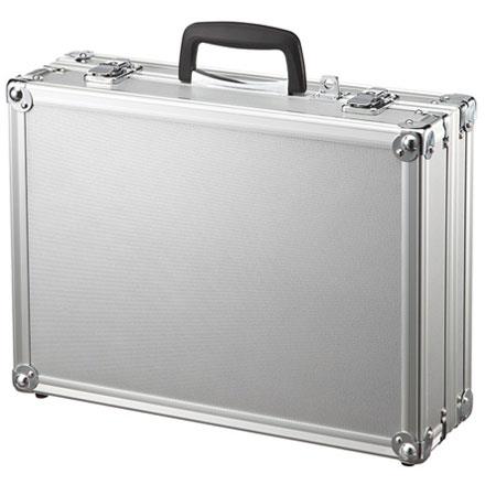 サンワサプライ BAG-AL5SL シルバー セキュリティ対応アルミケース