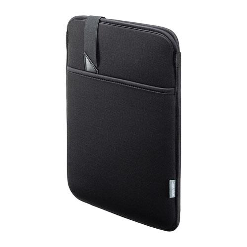 サンワサプライ IN-MACSL13BK ブラック MacBook用衝撃吸収インナーケース 13.3インチ対応 スリップインタイプ