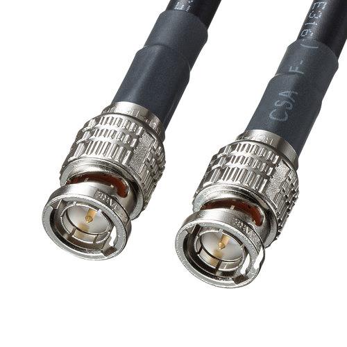 サンワサプライ KM-12SDI05 ブラック 12G-SDIケーブル 5m