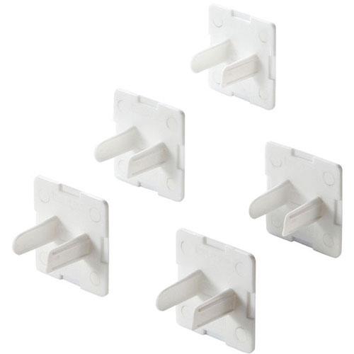 サンワサプライ TAP-CAP2P5L コンセント安全キャップ 抜け止め用 5個入