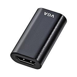 サンワサプライ AD-HD13VGA ブラック HDMI-VGA変換アダプタ HDMI Aメス-VGAメス