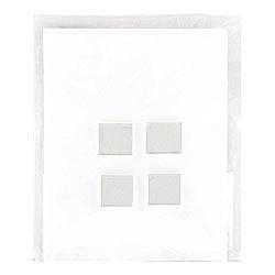 サンワサプライ QL-E85 透明耐震ゴムG-BLOXゲル 20mm角4枚入り)