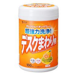 サンワサプライ ウェットティッシュ 強力タイプ 100枚 CD-WT6KL