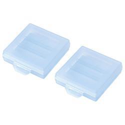 サンワサプライ DG-BT4BLN ブルー 電池ケース 単4形用2個セット