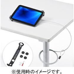 サンワサプライ SLE-28STB12BKN ブラック セキュリティ12.5インチ対応 eセキュリティ タブレット汎用