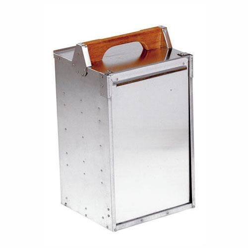 アカオアルミ アルミ 出前箱 縦4段