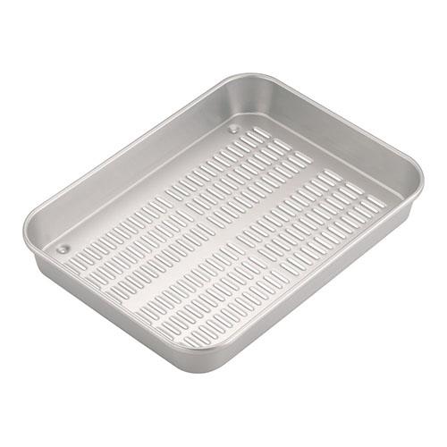 アカオアルミ アルマイト 穴明大型バット プリンス