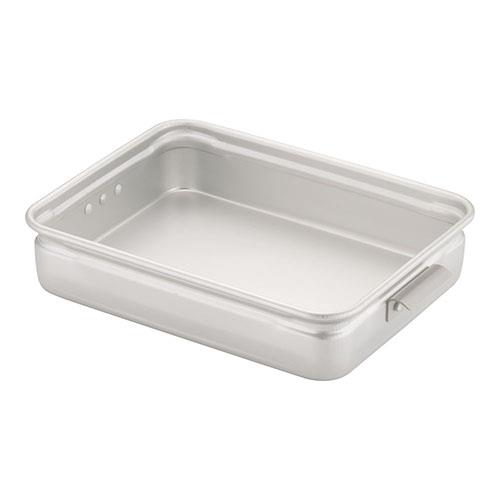 アカオアルミ アルミ手付番重 板取手 小 80