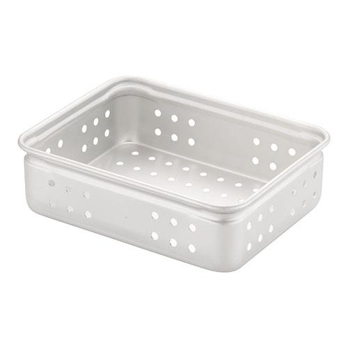 アカオアルミ アルミ穴明番重 小 110