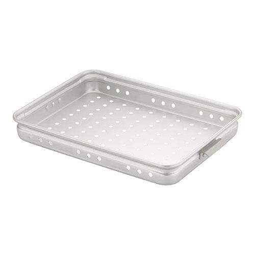 アカオアルミ アルミ穴明手付番重 板取手 中 60