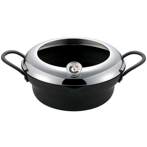 タマハシ NA-TW24W ネオアネシス 温度計付天ぷら鍋 24cm SG付