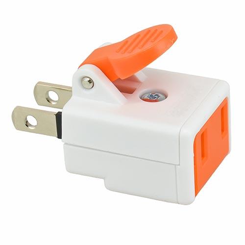 オーム電機(OHM) HS-A1249W らく抜き プラグアダプター 00-1249