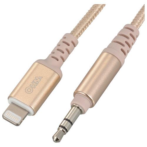 オーム電機(OHM) SIP-L18SPT-N AudioCommφ3.5mmオーディオ変換ケーブル 1.8m