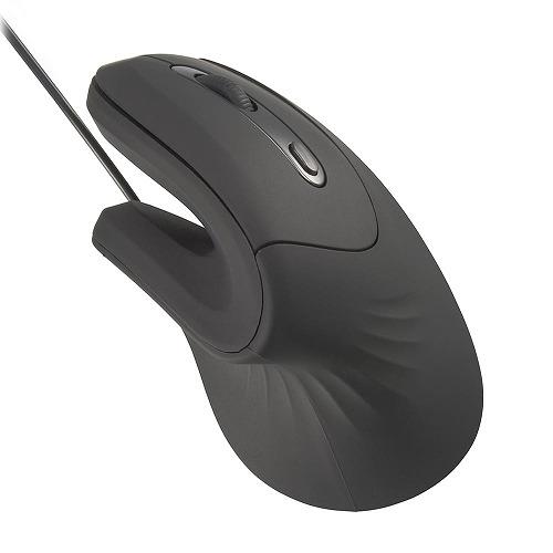 オーム電機(OHM) PC-SMTEG01-K PCGEAR エルゴノミクスマウス 01-7282