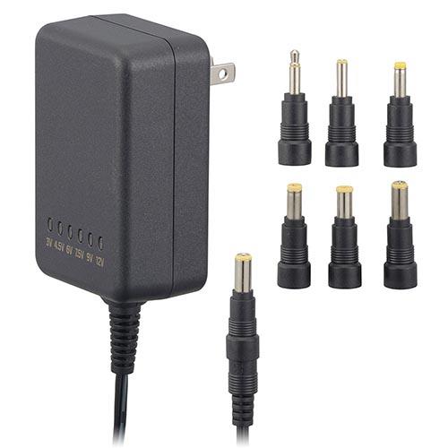 オーム電機(OHM) AV-DM1220N AudioComm_ACマルチアダプター DC3?12V 変換プラグ付き 03-6160