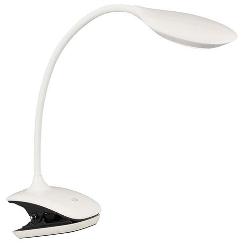 オーム電機(OHM) LTC-LC16DSR-W ホワイト クリップライト コードレス充電式 昼白色