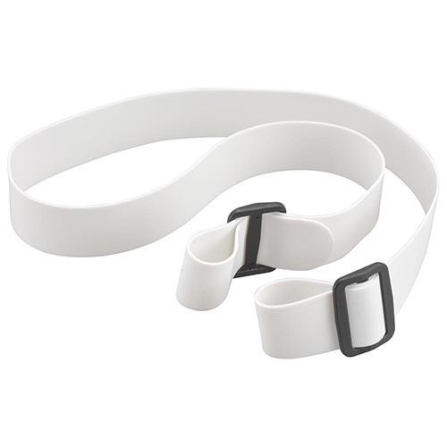 オーム電機(OHM) SL-PHD-S002-W2 ホワイト ヘッドライト用シリコンバンド