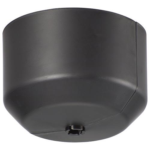 オーム電機(OHM) HS-LSC60-K 黒 開閉式シーリングカバー 照明用 角丸兼用 09-2294