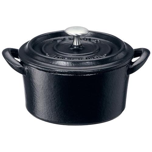 イシガキ産業 ボンボネール ココット IH対応 両手鍋 9cm 3616 ブラック