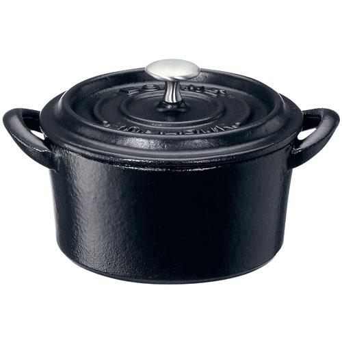 イシガキ産業 ボンボネール ココット IH対応 両手鍋 15cm 3618 ブラック