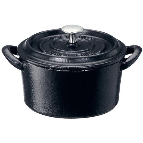 イシガキ産業 ボンボネール ココット IH対応 両手鍋 18cm 3619 ブラック