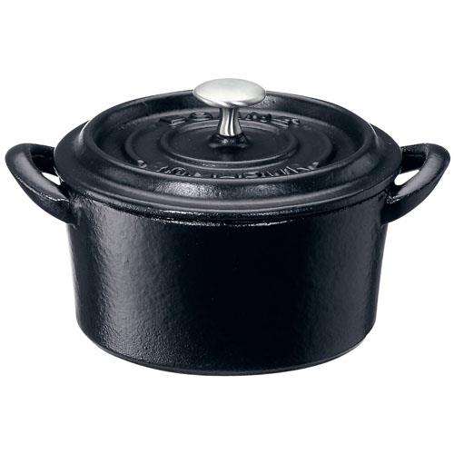 イシガキ産業 ボンボネール ココット IH対応 両手鍋 20cm 3620 ブラック