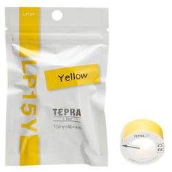 キングジム(KING JIM) LP15Y テプラLite 黒文字/イエロー 幅:15mm