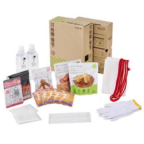 キングジム(KING JIM) STKS-100 差し替え式 災害対策セット 待機～帰宅