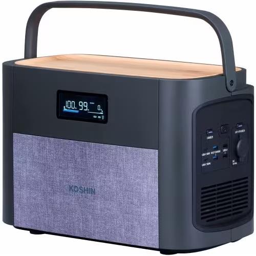 工進 BPS-12L 容量1229Wh リン酸鉄 ポータブル電源 1200W