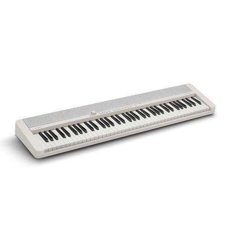 【長期5年保証付】CASIO(カシオ) CT-S1-76WE ホワイト Casiotone キーボード 76鍵盤 コンパクトでシンプル