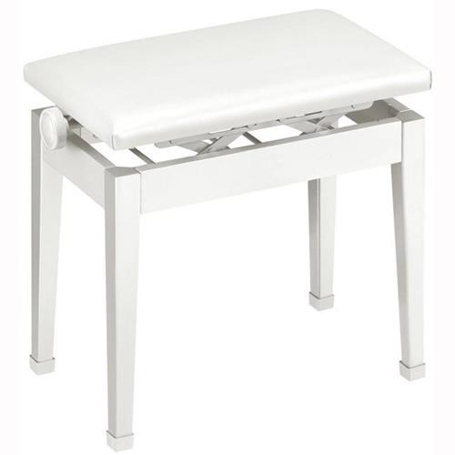 CASIO(カシオ) CB-30-WE ホワイト Privia プリヴィア 用 高低自在イス 座面高 46cm~53.5cm