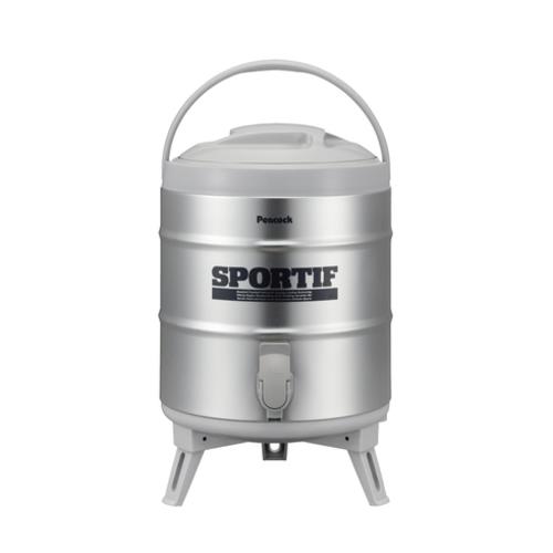 ピーコック(peacock) INS-80K-H グレー ステンレスキーパー 広口タイプ 8.1L