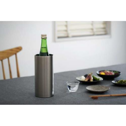 ピーコック(peacock) 冷酒クーラー 4合瓶対応 7合瓶(720ml)対応 1Lペットボトル対応 冷たい温度を長時間キープACE-12XA