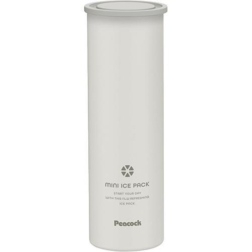 ピーコック(peacock) ミニアイスパック 氷のう 冷たさキープホルダー付き ホワイト ABB-16 ネッククーラー 氷のう 熱中症対策 通学 通勤 暑さ対策