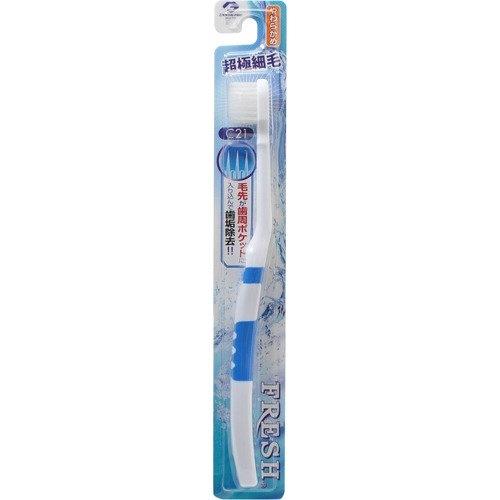 デンタルプロ(DENTALPRO) フレッシュ 歯ブラシ 超極細毛 やわらかめ