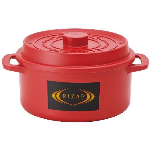 スケーター MWCP2RE レッド RIZAP ココット風電子レンジ用鍋
