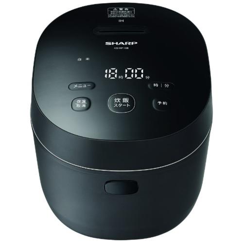 【長期保証付】シャープ(SHARP) KS-HF10B-B ブラック 炊飯器 PLAINLY 5.5合