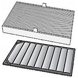 シャープ(SHARP) FZ-P60SF 空気清浄機用 集じん 制菌HEPA ・脱臭 交換フィルタ― 1セット