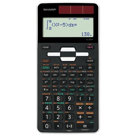 シャープ(SHARP) EL-509T-WX ホワイト 関数電卓 10桁