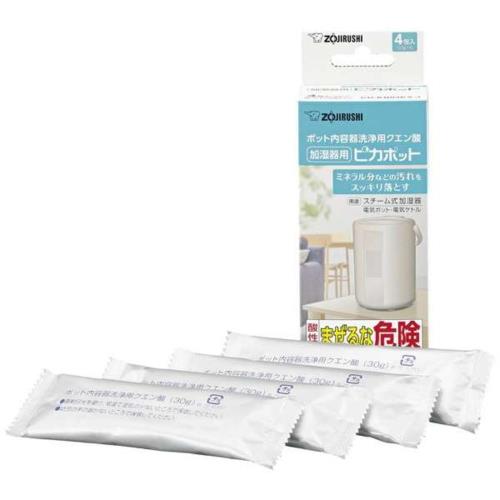 象印(ZOJIRUSHI) CD-KB03KX-J ピカポット ポット内容器洗浄用 クエン酸 30g×4包入り