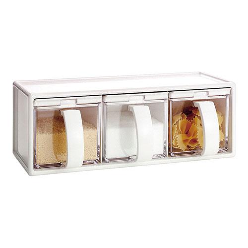 アスベル Ｎフォルマ 調味料ケース Ｃ３ ホワイト