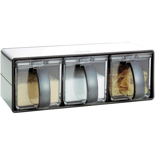 アスベル Nフォルマ 調味料ケース ステンレス3