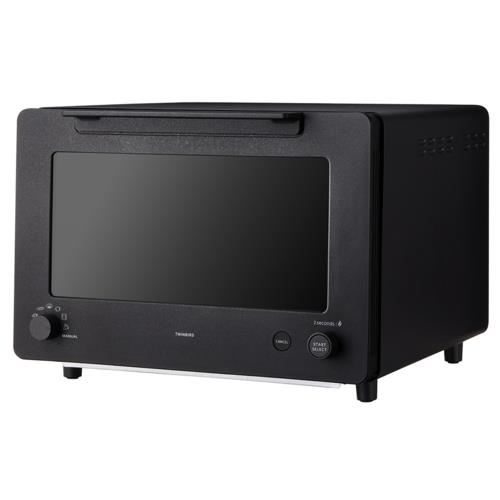 ツインバード(TWINBIRD) TS-D487B(ブラック) 匠ブランジェトースター PLUS オーブントースター 4枚焼き リベイク 世界一のパン職人と共同開発