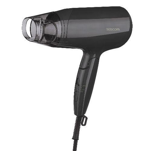 テスコム(TESCOM) TD260B-H ダークグレー ドライヤー 大風量 速乾 マイナスイオン 軽量 折りたたみ式 ヘアドライヤー
