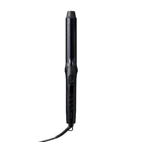 テスコム(TESCOM) TM363A-K ブラック カール ヘアアイロン コテ 32mm 120~200℃ 5段階調節 立ち上り約55秒 自動電源OFF 海外対応 専用ポーチ付